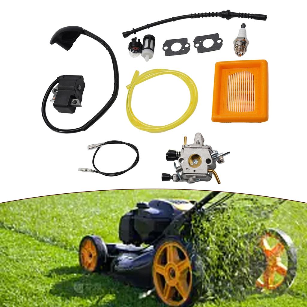 Carburetor Kit For Stihl FS120 FS200 FS250 FS250R FS300 FS350 Trimmer Brushcutter 4134 120 0653,4134 400 1301,4134 141 0300
