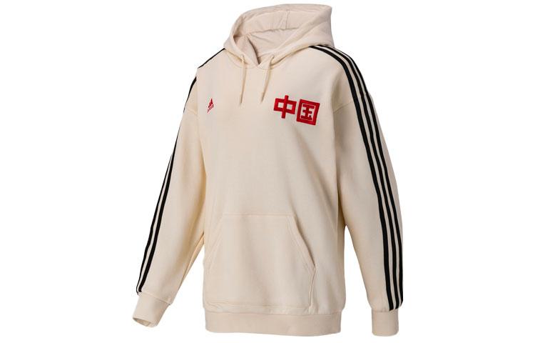 Adidas Sweatshirts Women s Yellow Hooded Moderate Regular HT9380 S
