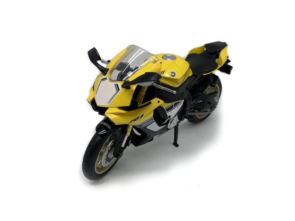 Doyusha Diecast Motorcycle Yamaha Yellow Finished Product 1/12 YZF-R1