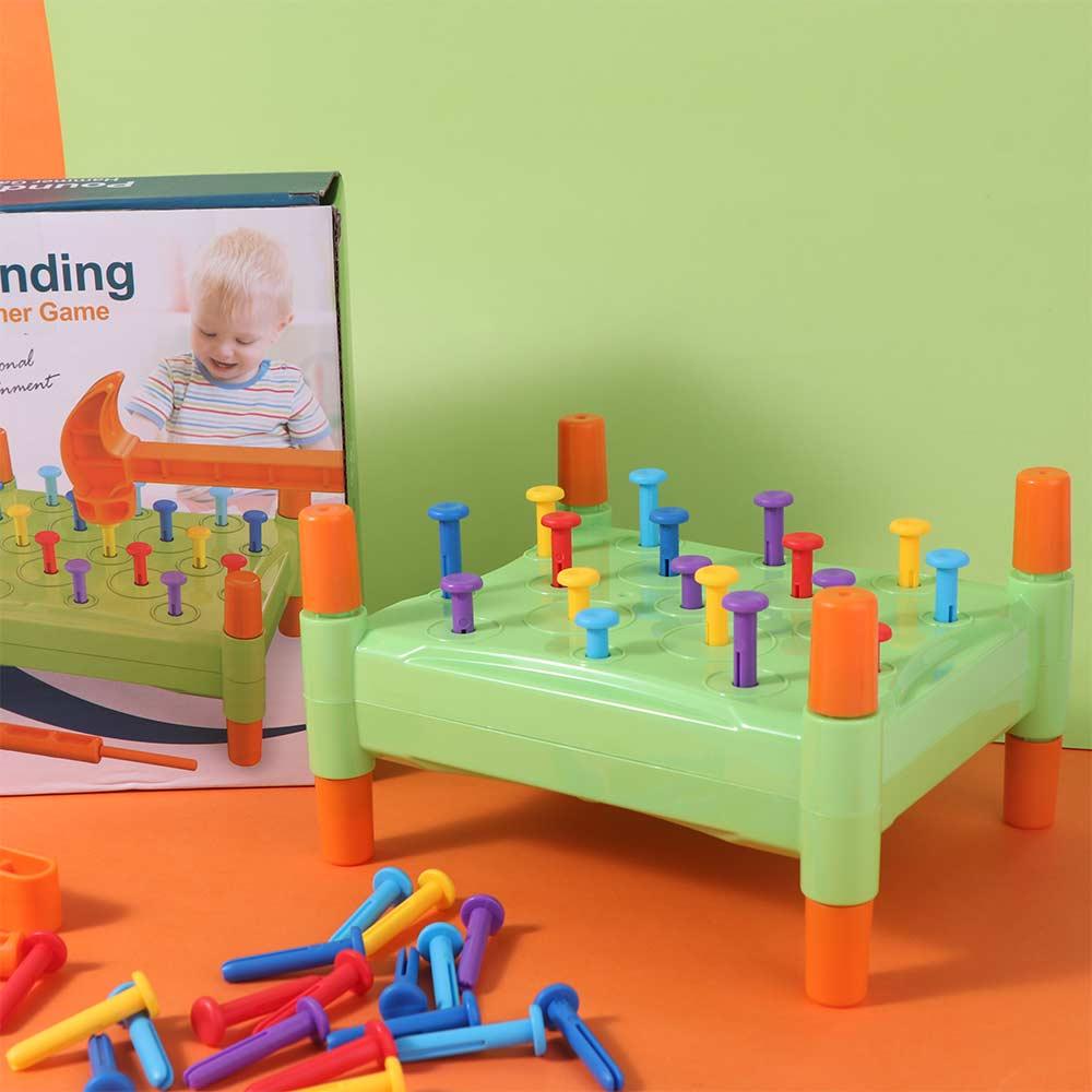 Simulation Toddler Hammer Nails Toys Montessori Nail Screw Games  Preschool Kids Boys