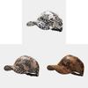 No Ip Classic Baseball Cap With Leopard Print Leather In Autumn Winter For Outdoor Fashion
