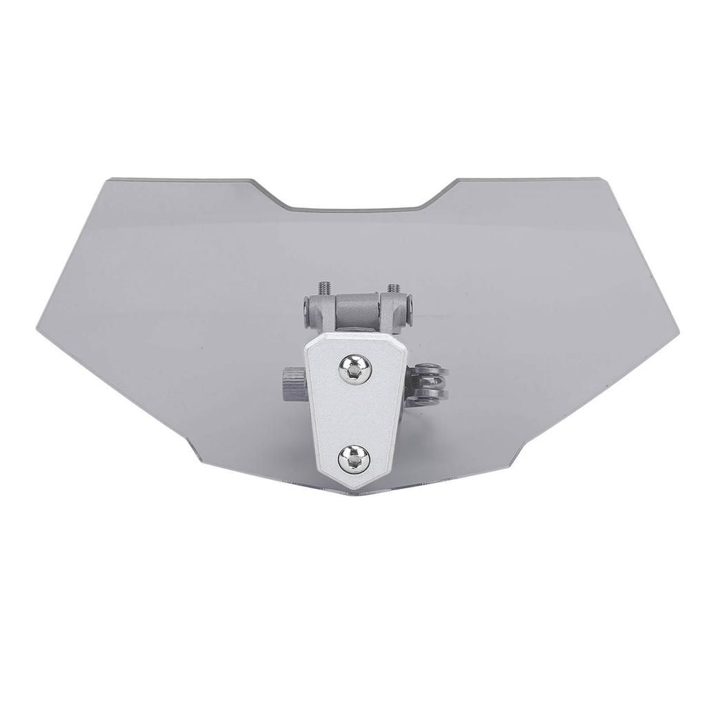 Motocyklový plexisklo Akrylové Zvýšené Nastavitelné S Klipem Deflektor Větru Rozšíření Čelního Skla pro