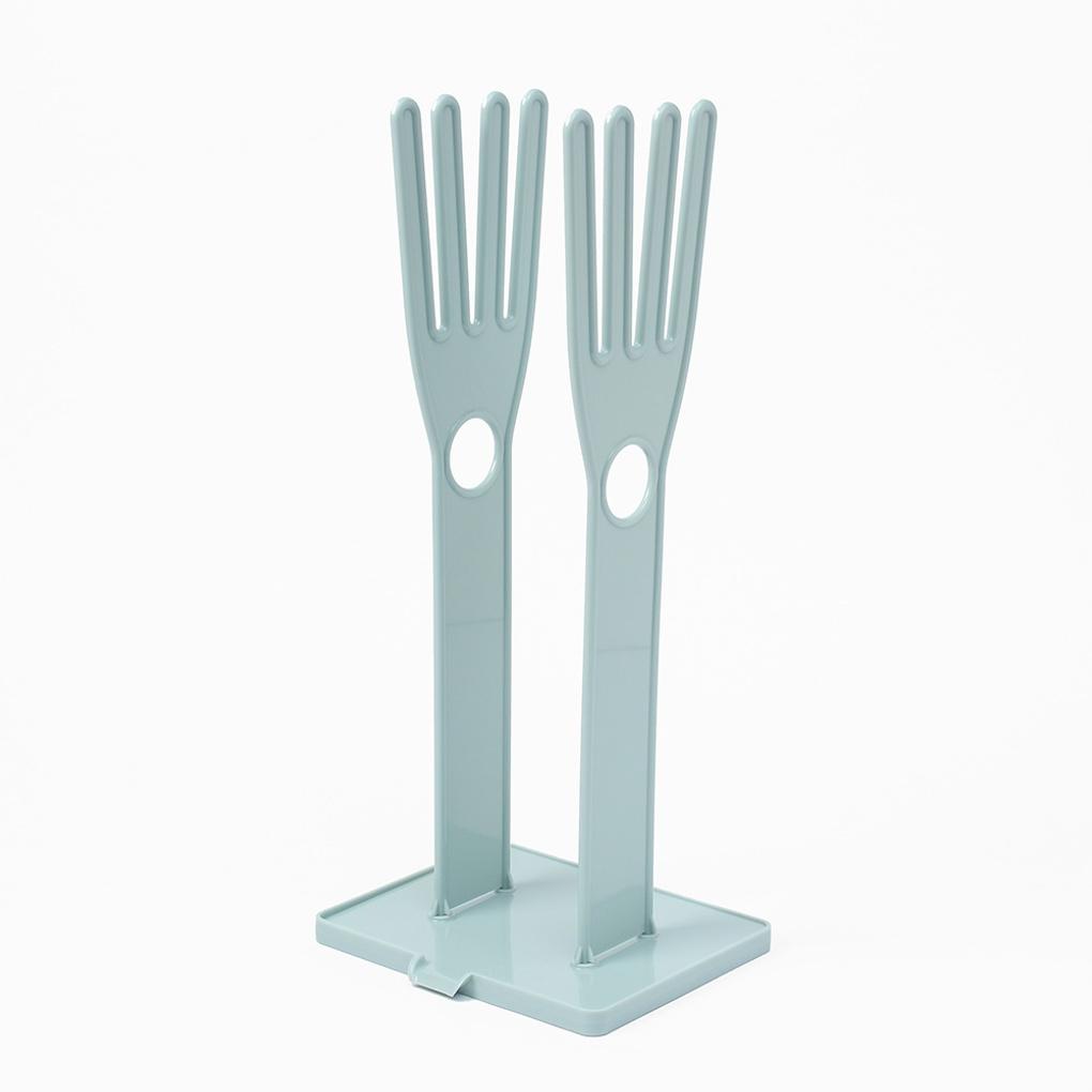 Finger Rubber Glove Drying Rack Drying Rack Blue