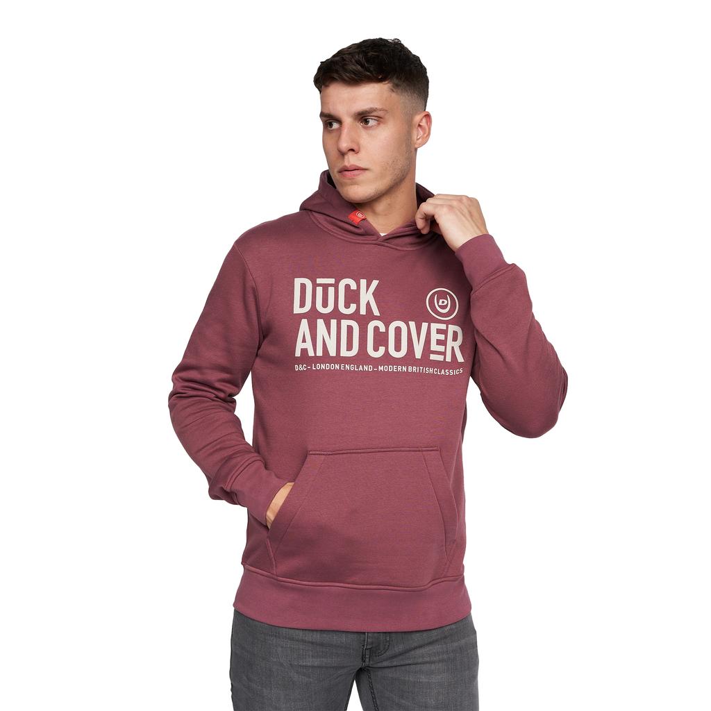 Duck and Cover Mens Hillman Hoodie