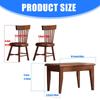 3PCS 1:12 Scale Miniature Kitchen Furniture Set Realistic Wooden Dollhouses Accessories For Dining Room Decors