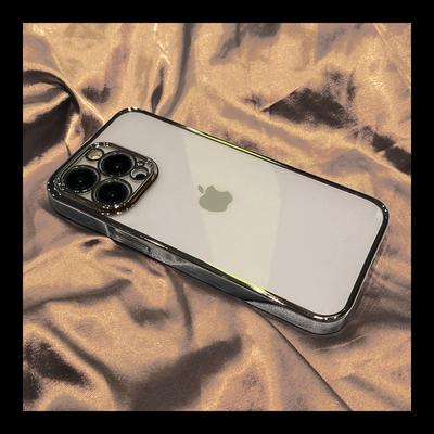 Luxury Eectroplate Transparent Case For iPhone 15 14 13 12 11 Pro Max XR XS X 7 8 Plus SE   Mini Bumper Clear Cover