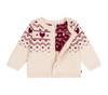 Petit Bateau Cardigan Milky Size 36 95cm A0EBI, White/Red, Months,