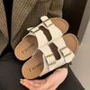 Soft-soled Slippers Women's Summer Retro Thick-soled Cool Slippers Beach Sandals