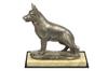 German Shepherd Dog, Alsatian Wolf Dog - Dog Figurine, Dog Silhouette Figurine, Trophy for Art-Dog Dog Show Exhibition