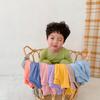 2024 Kids Summer Air-Con Pajama Set: High-Waist Modal Belly Protection for Boys and Girls