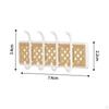 1/6 Dollhouse Coat Hooks Photo Props Key Hook Simulation Furniture Model for Decoration