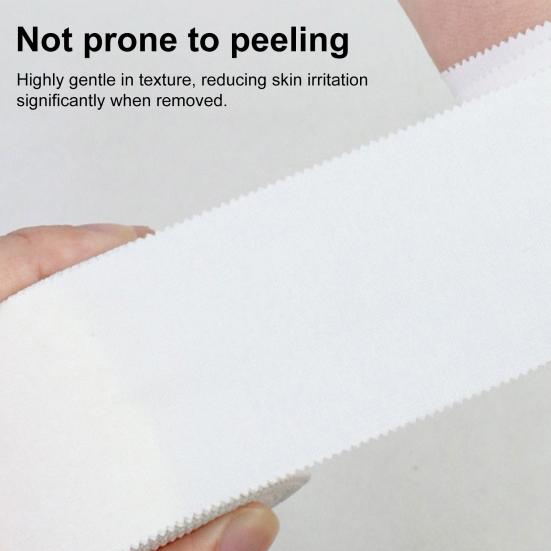 Zigzag Edge Athletic Tape Cotton Sports Tape for Wrist Knee Ankle Support Breathable Stretchy Easy Tear