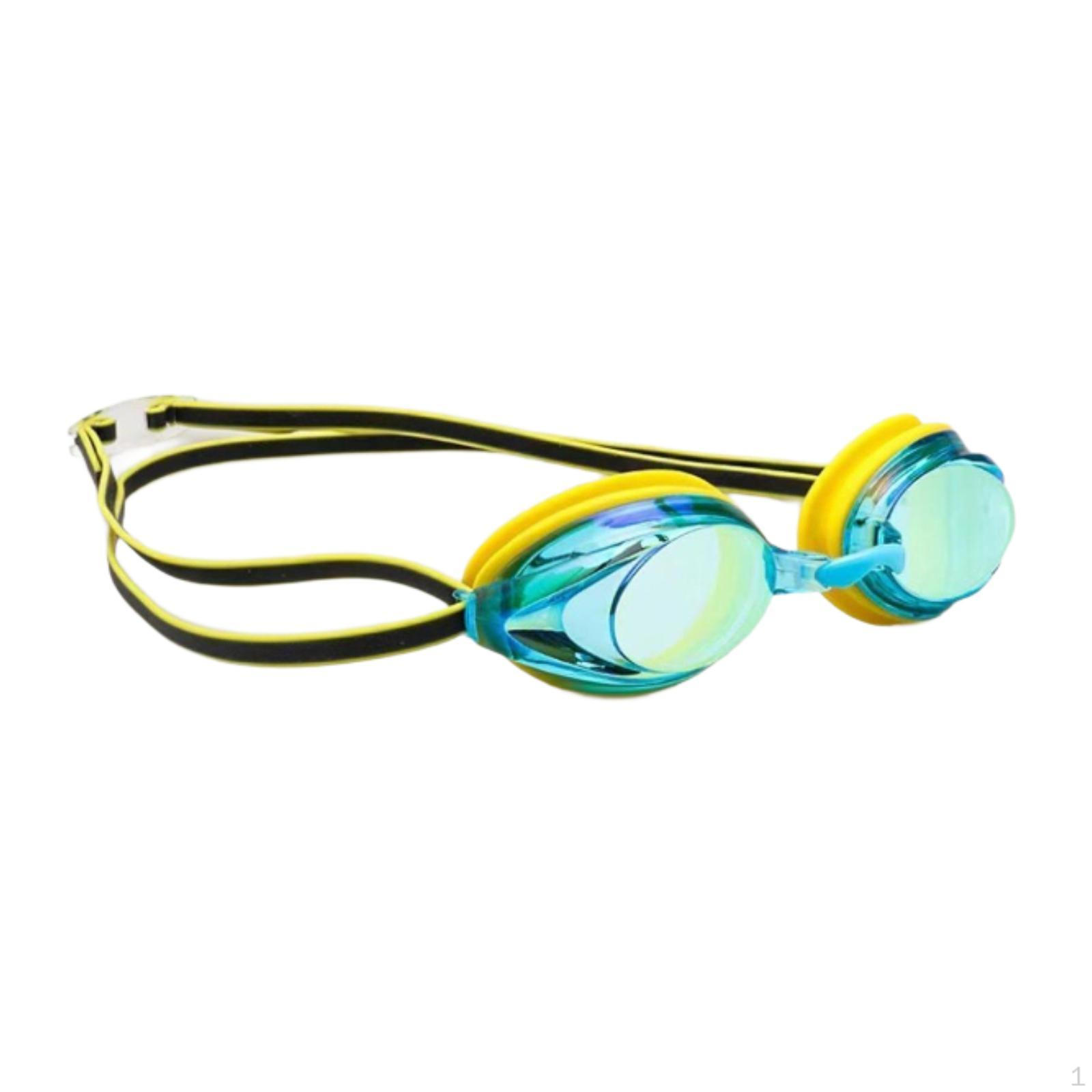 

Очки для плавания для взрослых - Ultimate Green Silver Plated