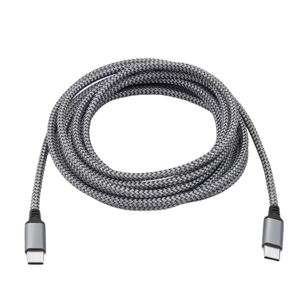 USB C To Type C Extended Link Cable PD60W Fast Charging Charger Cable Data Transfer Cord 480Mbps for Phone Tablet Laptop