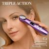 Portable Eye Massager with Heat, Vibration, and LED Light - Facial Lifting and Skin for Eye