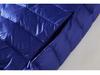 Men's Large Size Lightweight Down Vest - Stand Collar Sleeveless Jacket for Autumn/Winter