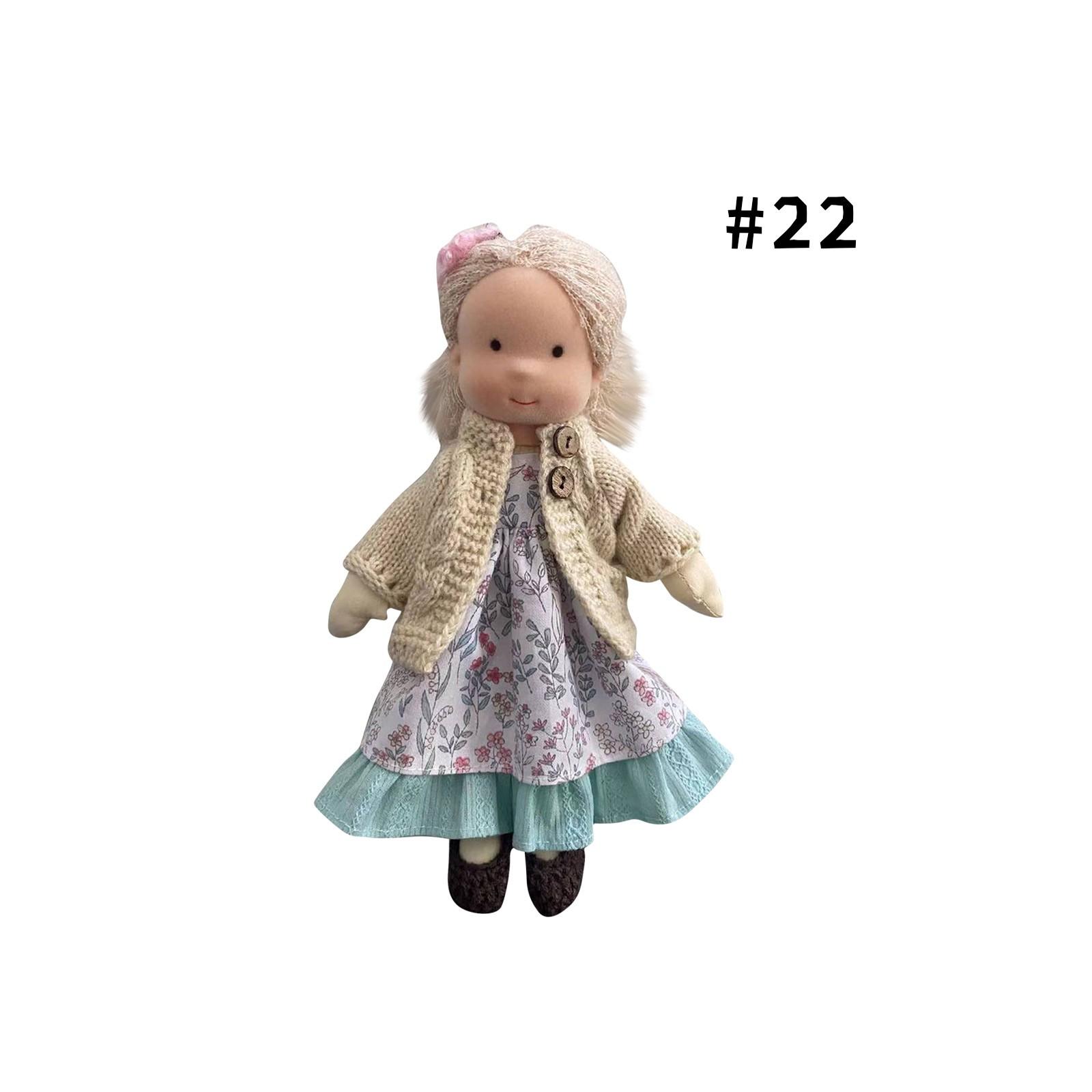 

М яка іграшка-лялька, дитяча ганчіркова лялька, підходить для подарунків на день народження для дівчаток, різдвяна плюшева іграшка в подарунок One Size