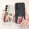 For Samsung Galaxy A16 5G SM-A1600 A166B Back Cover Coque 6.7" Funda Flower Butterfly Women Fashion Phone Case Liquid Silicone