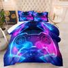 Digital Printing Quilt Game Controller Fat Quilt Bedding Home Textile Three-piece Quilt Cover