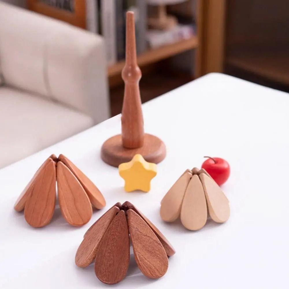 Heat Resistant Christmas Tree Potholder Set Decorative Foldable Table Mats  Hot Dishes