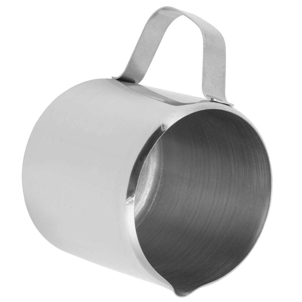 Milk Frothing Pitcher 304 Stainless Steel Straight Body 150ml Food Grade Material Easy To Clean Frothing Cup for