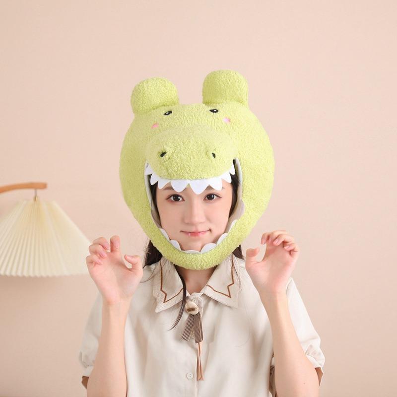 Cute Crocodile Hood Hat, Photo Props, Cartoon Hood, Photo Props, Performance Props