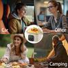 Portable Auto Electric Heated Lunch Box for Adults,Food Warmer Lunch Box,Rechargeable 14000mAh Battery,Self-Heating with 800 ml Inner Container, Keep