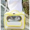 Large Capacity Pet Carrier Trolley Backpack: Portable Space Capsule for Cats & Dogs