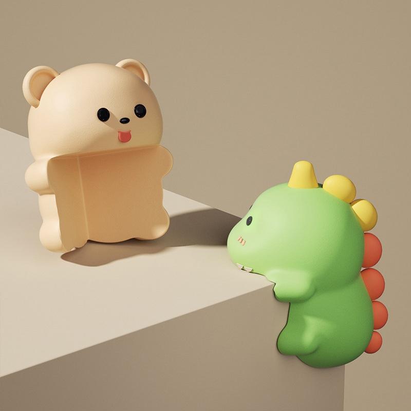 2 Pezzi Cartone Animato Carino Bambini PVC Morbido Anti-Collisione Angolo Protezione Sicurezza Angolo Tavolo Incollabile Set Di Protezione Sicurezza Bambini