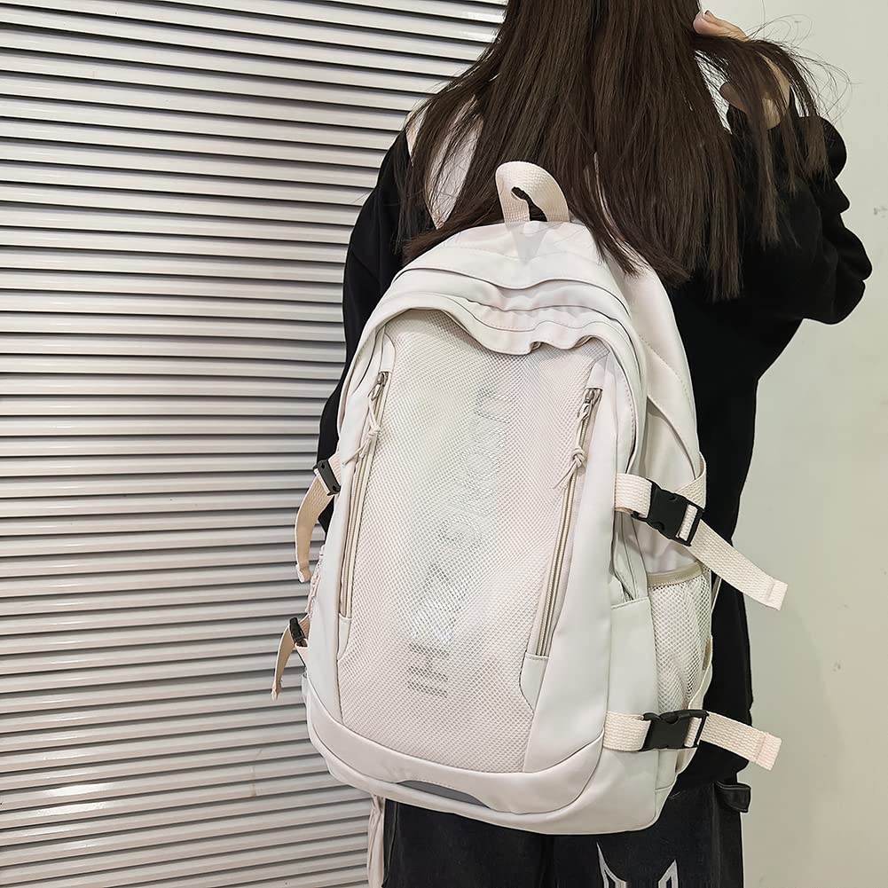 Large High Business Junior High School Waterproof [ZESU] Backpack, Korean, Capacity, School, School, Women's, Backpack, Outdoor, Backpack, Unisex,