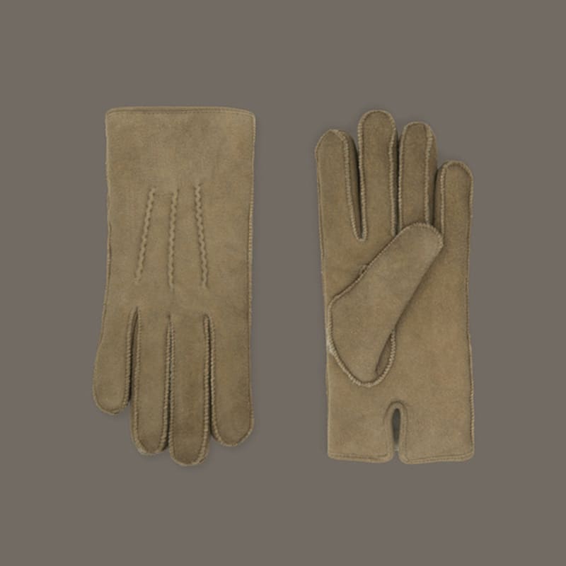 SAGEMENT LAM SKIN SUEDE GLOVES
