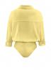 2026 European Fashion Slim-fit Mid-sleeve Women's Lapel Shirt