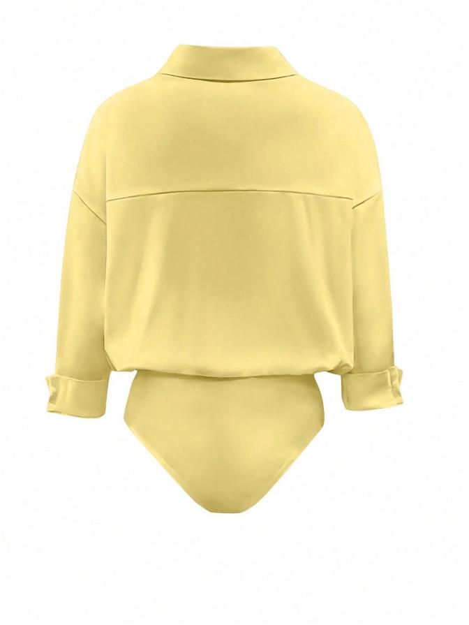 2026 European Fashion Slim-fit Mid-sleeve Women's Lapel Shirt