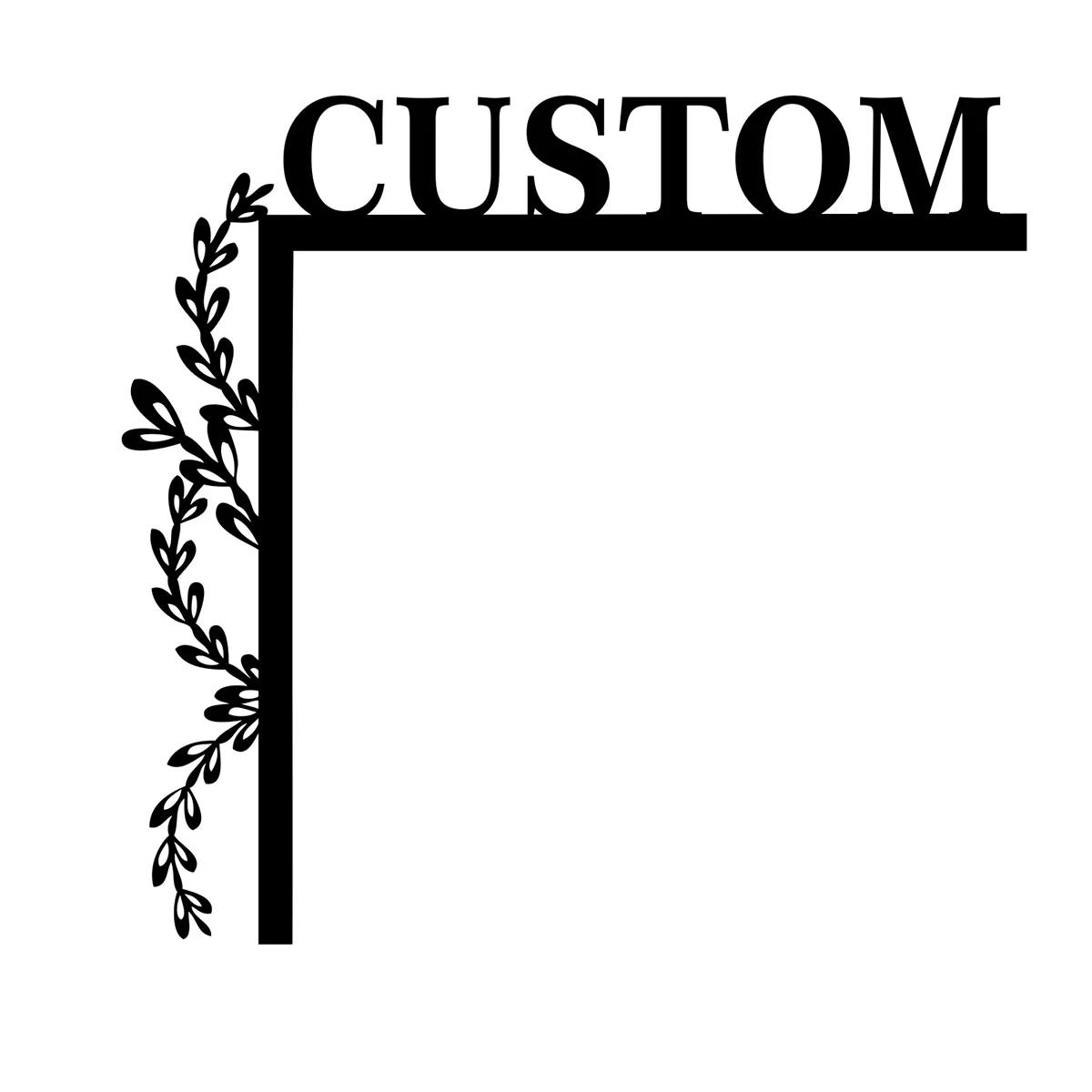 

Metal Wall Art Decor, Custom Hanging Sign for Kitchen Pantry, Personalized Housewarming Gift, Vintage Rustic Metal Sign