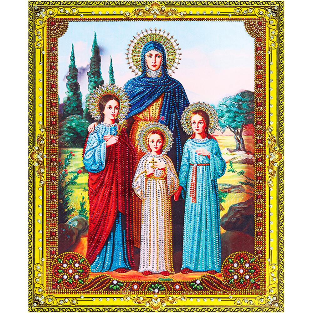 DIY Diamond Painting Religion Icons 5D Diamond Embroidery Mosaic Home Decor