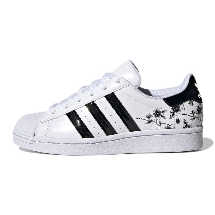 (GS) adidas originals Superstar J White Black Kids FW0779 EU 36⅔