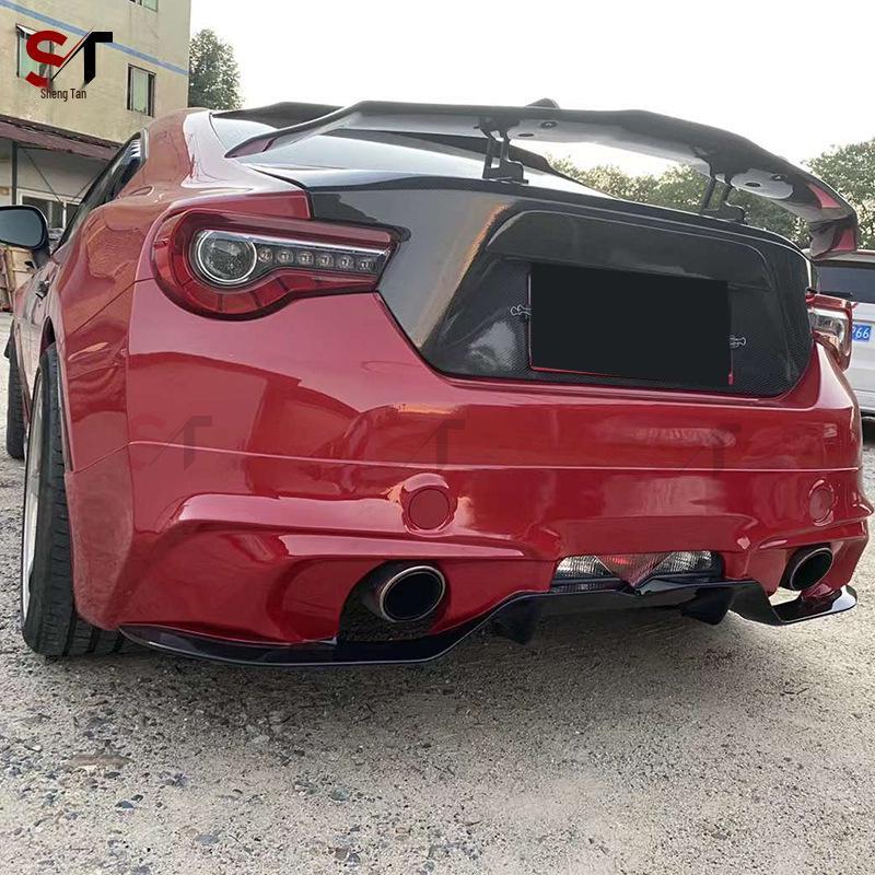 Toyota GT86 & Subaru BRZ TRD Style Body Kit: ABS Primer Front Lip, Rear Lip, Side Skirts.