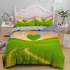 3D Love Heart Romantic Theme Valentine's Day Bedding Set Boys Girls Twin Queen Size Duvet Cover Pillowcase Bed Kids Adult
