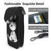 genuine leather smartphone shoulder mini x x 4cm Women's pouch, bag, men's, thin, lightweight, popular, cute, wallet, pouch, cross-body bag.