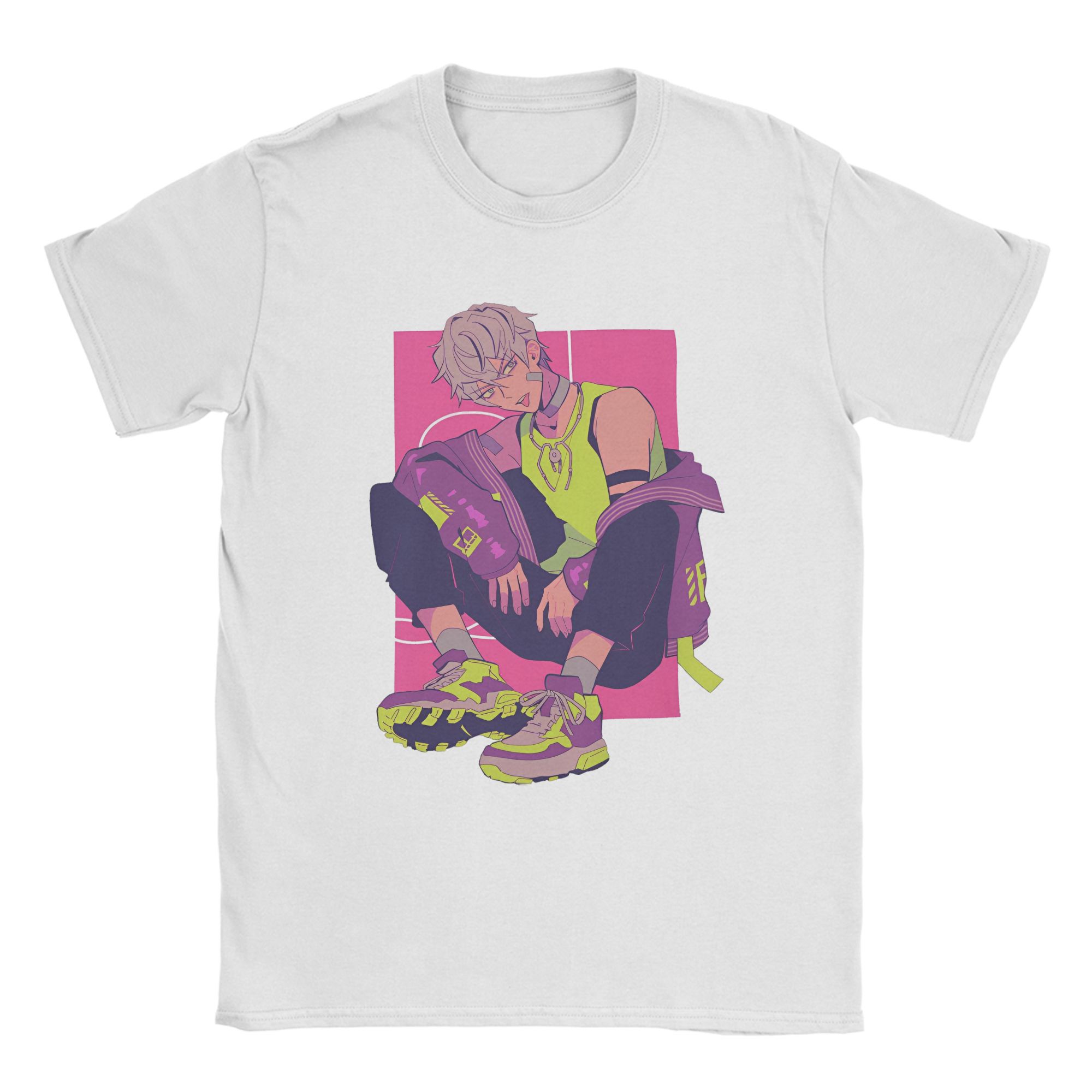 The best product for you Oversized T-shirt Zomer Sua Alien stage T-shirts Anime Japans Manga T-shirt voor Heren Y2K Fun Groothandel Korte Mouw Kleding M