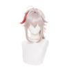   Kostým Kaedehara Kazuha Cosplay Halloween Karneval Kostým Samurai Paruka Červené brýle