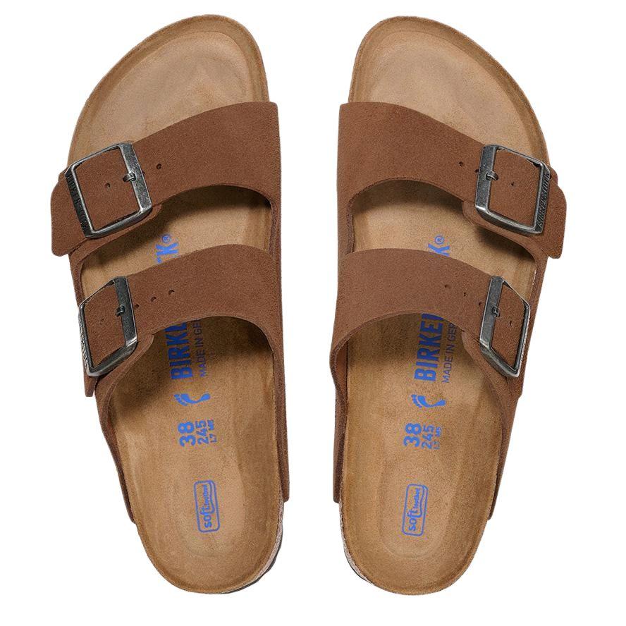 Birkenstock Arizona Birkenstock Shoes Unisex Tea Brown Regular Loose Fit 1030863
