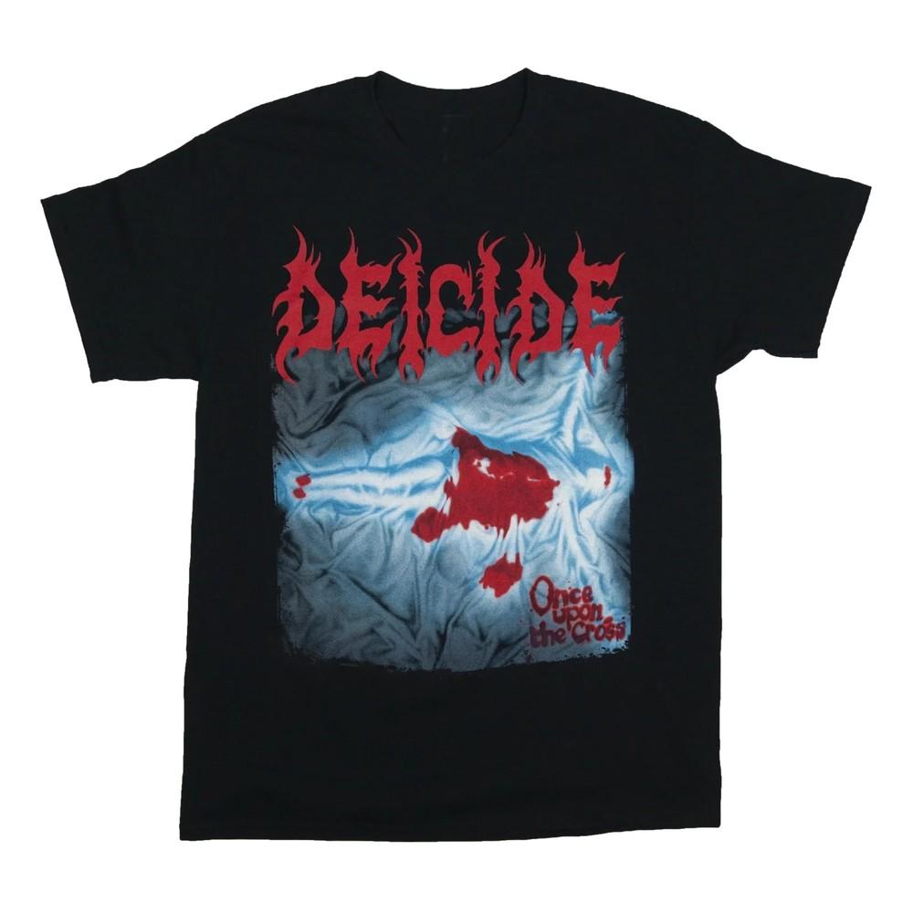 Deicide - Once Upon The Cross Black Cotton S-5XL Shirt TA762 Unisex T-Shirt M