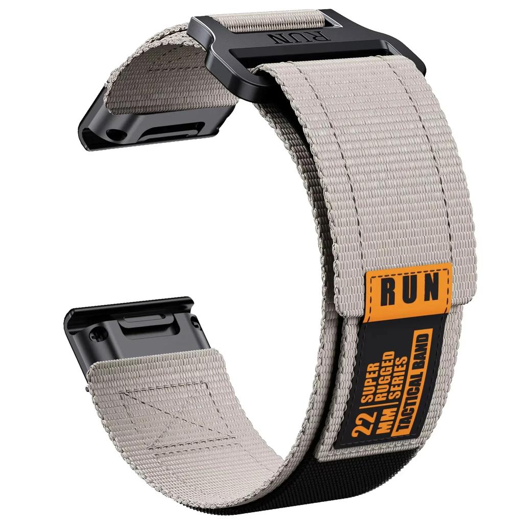 22/26mm Nylon Quick Release Strap for Garmin Fenix 7 7X Pro 6 6X 5 5X Plus QuickFit Strap Instinctive 2 Replacement Bracelet