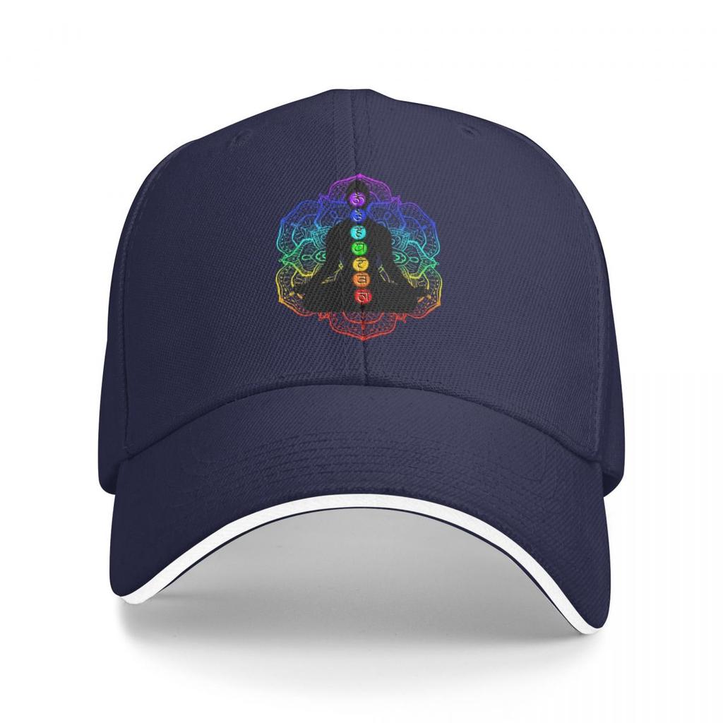 Baseball Caps Seven Chakras Meditating Buddha Trendy Customized Men Women Casual Spring Caps