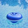 4PC Deluxe Large Blue and White Floating Swimming Pool  Dispenser 5 Inch