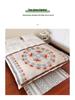 Bohemian Cotton Jacquard Throw Blanket and Bed Runner for Home or Hotel.
