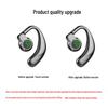 Rotatable Single Ear Hook Bluetooth Headset with LED Display