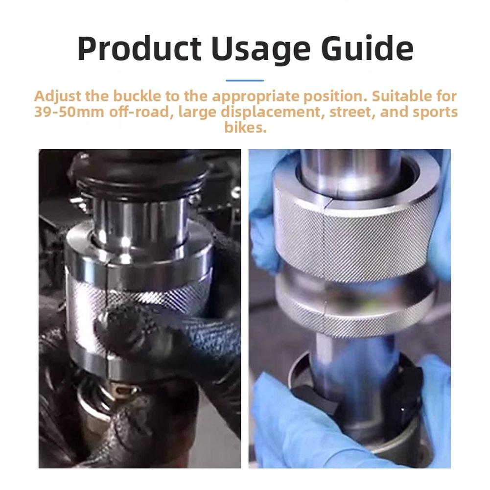 Motorcycle Installer Fork Seal Driver For Motorcycle Maintenance Easy Installation 45 Carbon Steel For Motorcycle Forks