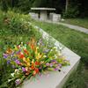 Flores Artificiales para Plantas Falsas de Exterior - Arbustos de Plástico Resistentes a los Rayos UV que No se Desvanecen - Decoración de Hogar de Primavera, Jardín Rústico, Vegetación de Exterior outd
